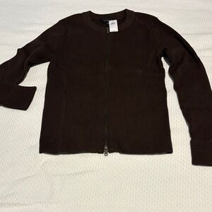 Banana Republic Chocolate Brown Ribbed Sweater